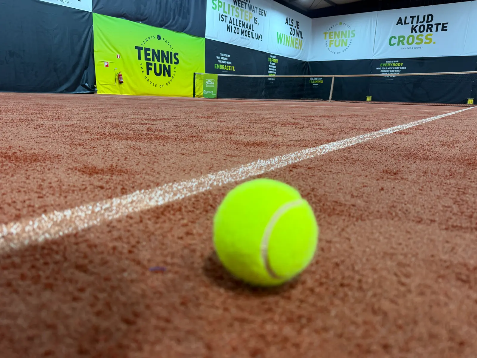 Tennis bij Tennisfun
